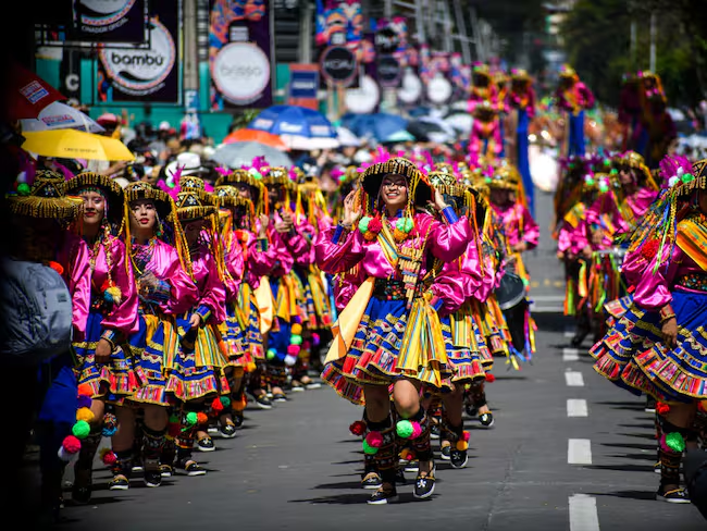carnaval de negros y blancos